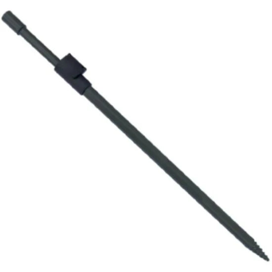 Pichet Telescopic Filfishing Aluminiu Bank Stick Cu Cap Burghiu, 30cm
