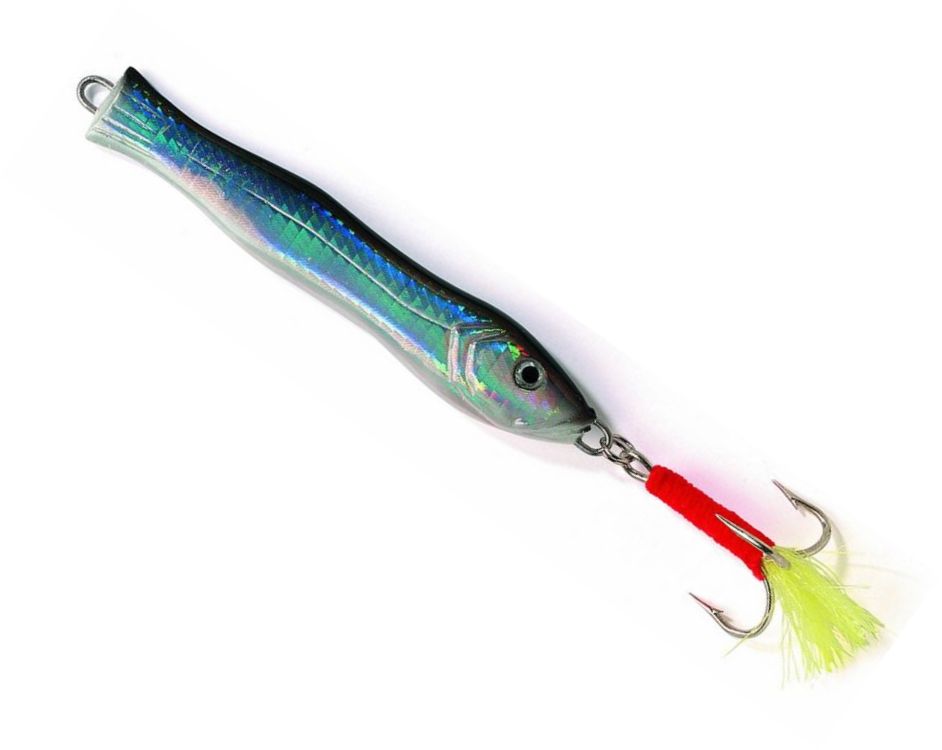 Pilker Abu Garcia Hard Bait Sillen, Holo Silver Black, 250g, 15cm