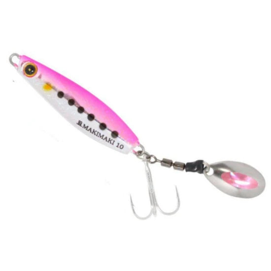 Pilker Hayabusa Jack Eye Maki Maki Fs-434 Jigs, Uv Pink Candy, 30g, 6.2cm