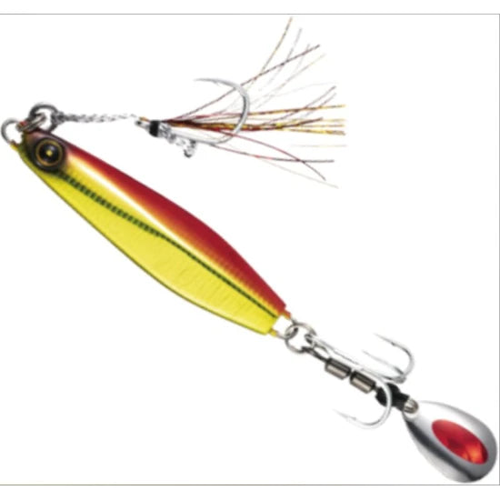 Pilker Hayabusa Jack Eye Makimaki, Green Red Gold, 30g, 5.9cm