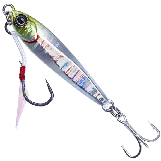 Pilker Illex Big Backer Jig, 5.4cm, 20g, Shirasu Silver/magma, 1buc/pac