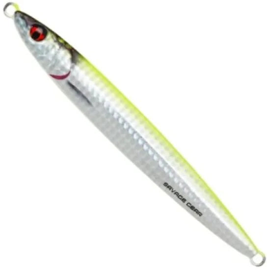Pilker Savage Gear 3d Slim Jig Minnow, Glow Yellow, 15cm, 100g, 1buc/pac