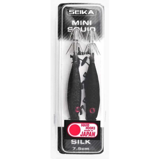 Pilker Tubertini Jig Seika Predator Fishing Mini Squid Soft Silk, Culoare 206, 9cm, 2buc/pac