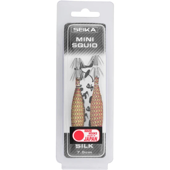 Pilker Tubertini Jig Seika Predator Fishing Mini Squid Soft Silk, Culoare 55, 9cm, 2buc/pac