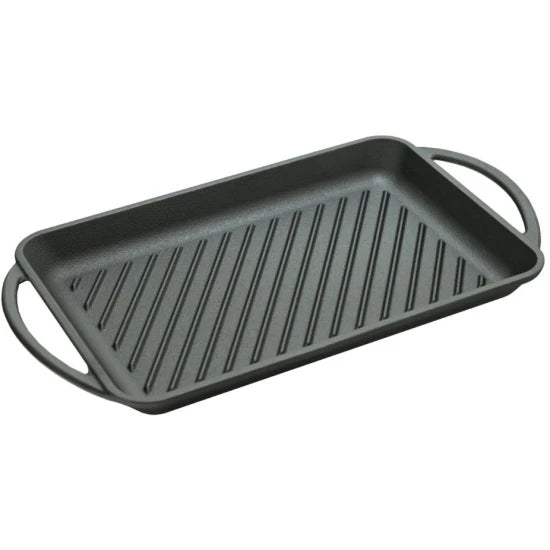 Plita Campingaz Din Fonta Cu Manere , 33x21.5cm, Inaltime 3cm - Tt13062