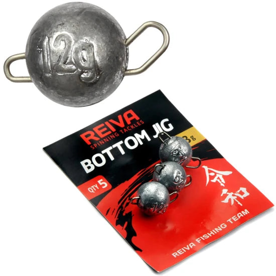 Plumb Cheburaska Reiva Bottom Jig, 3g, 5buc/pac