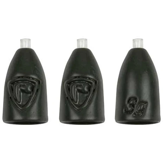 Plumb Fox Rage Tungsten Bullet Weights 3g, 3buc/pac