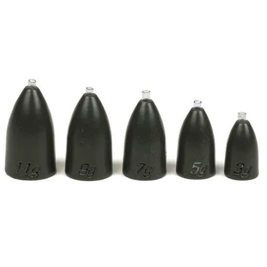 Plumb Fox Rage Tungsten Bullet Weights 9g, 3buc/pac