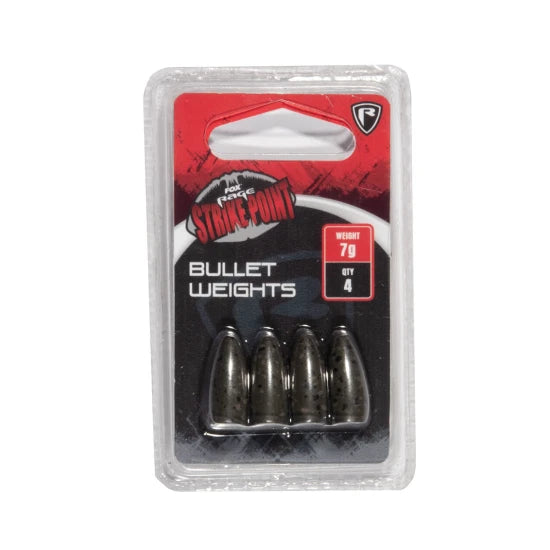 Plumb Fox Rage Sp Bullet Weights 5g, 4buc