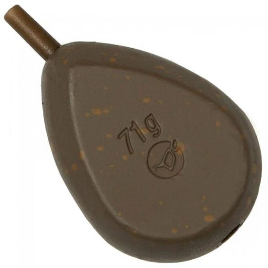 Plumb Inline Korda Flatliner Pear Inline, 2oz/56g, 1buc/pac