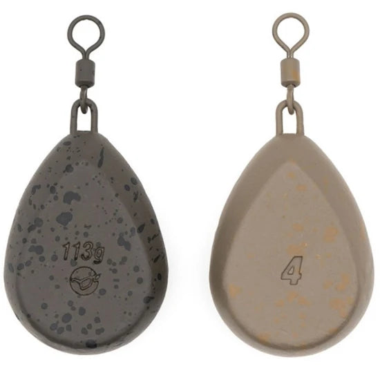 Plumb  Korda Flat Pear Swivel, 2oz/56g, 1buc/pac