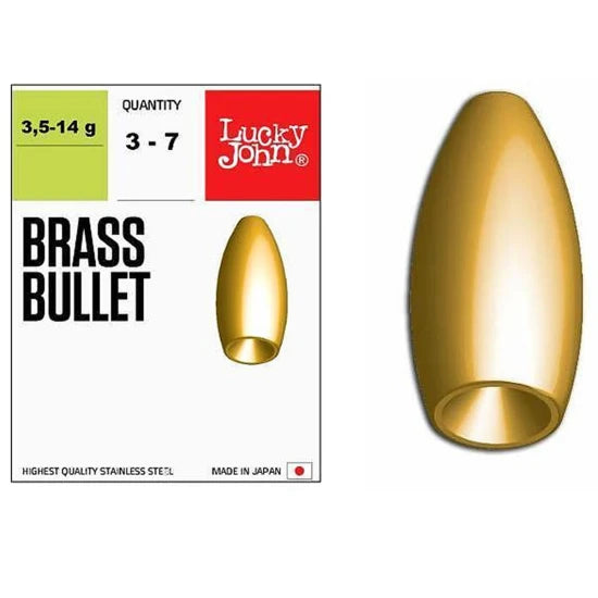 Plumb Lucky John Brass Bullet 5g, 6buc/pac