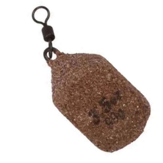 Plumb Texturat Korda Textured Square Pear Swivel, 2oz/56g, 1buc/pac