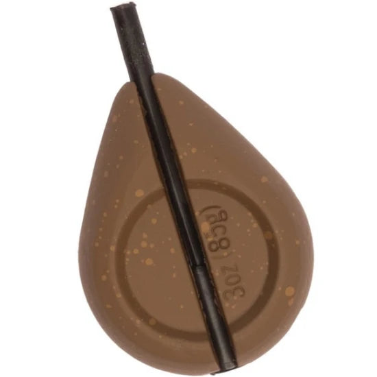 Plumb Trakker Flat Pear Qc Inline Lead, 85.00g / 3.0oz