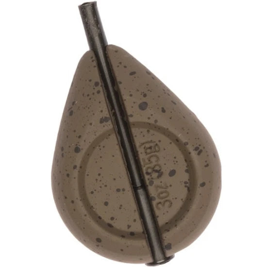 Plumb Trakker Flat Pear Qc Inline Lead, 99.20g / 3.5oz