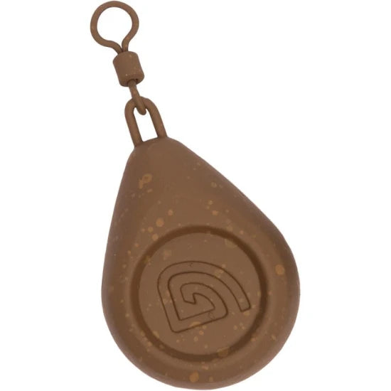 Plumb Trakker Flat Pear Swivel Lead, 70.87g / 2.5oz