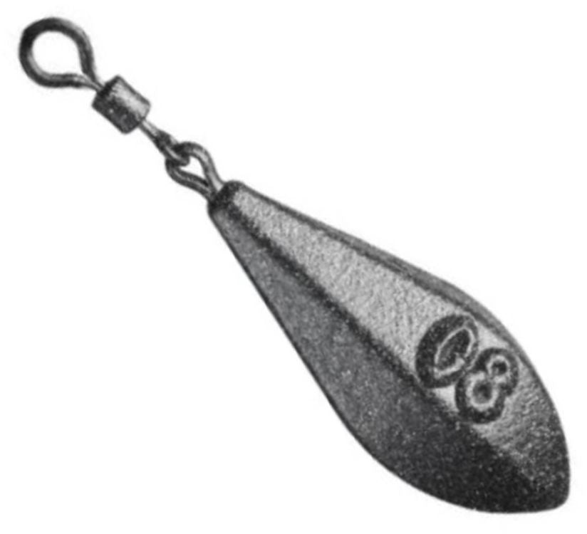 Plumb Zfish Horizon Long Cast Lead, 110g, 1buc/pac
