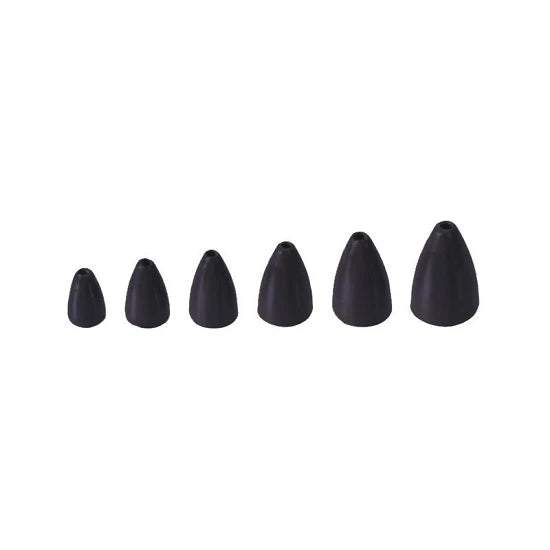Plumbi Colmic Herakles Texas Bullet Matt Black 1.0g