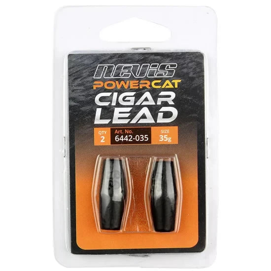 Plumbi Inline Nevis Powercat Cigar Lead With Tube For Catfish Rigs 60g, 2buc/pac
