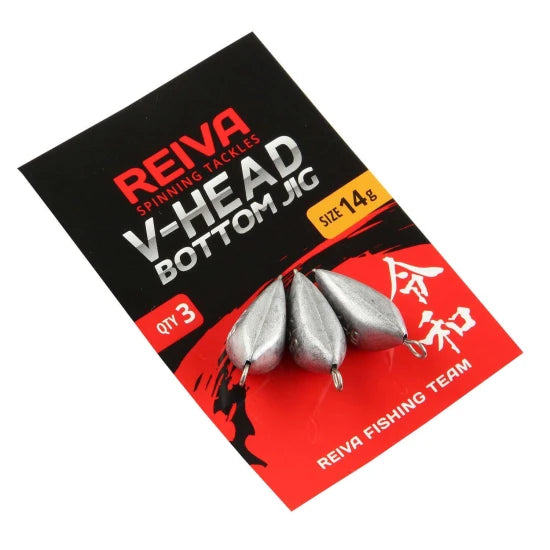 Plumbi Reiva V-head Bottom Jig, 5g, 5buc/pac