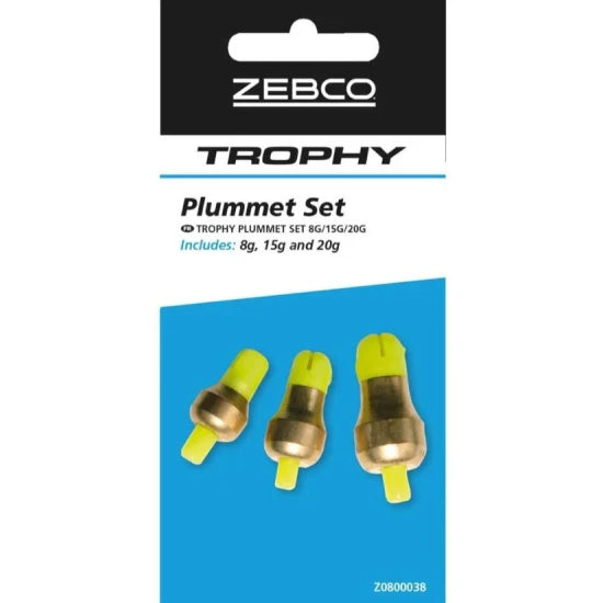 Plumbi Sondare Zebco Trophy Plummet Gauge Lead, 3buc/pac