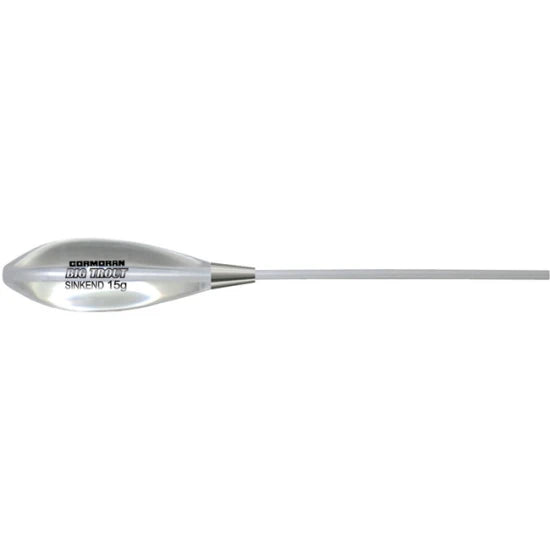 Pluta Cormoran Sbirolino Fsk Fast Sinking Transparent, 10g
