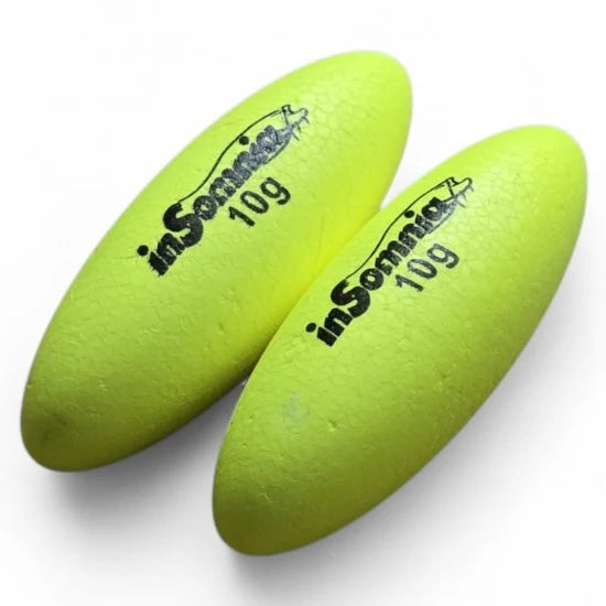 Pluta Culisanta Somn Insomnia U-float, 10g, Galben Neon, 2buc/pac