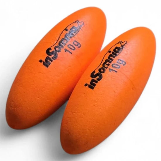 Pluta Culisanta Somn Insomnia U-float, 10g, Portocaliu Neon, 2buc/pac