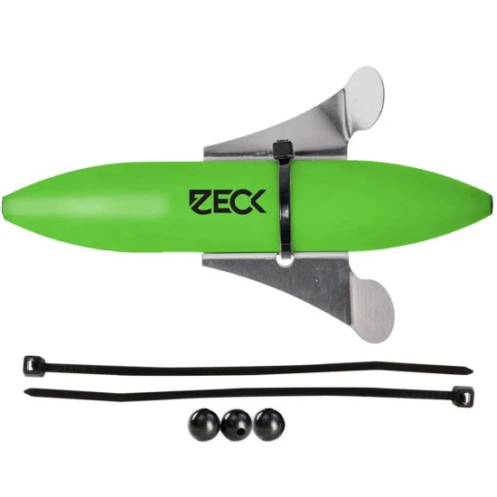 Pluta Zeck Propeller U-float Solid Green 30g, 1buc/pac