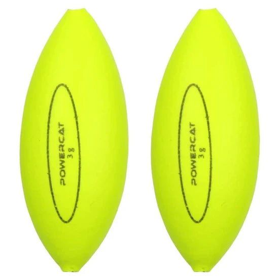 Plute Monturi Somn Nevis Powercat Micro U-float, Galben, 1.5g, 2buc/pac