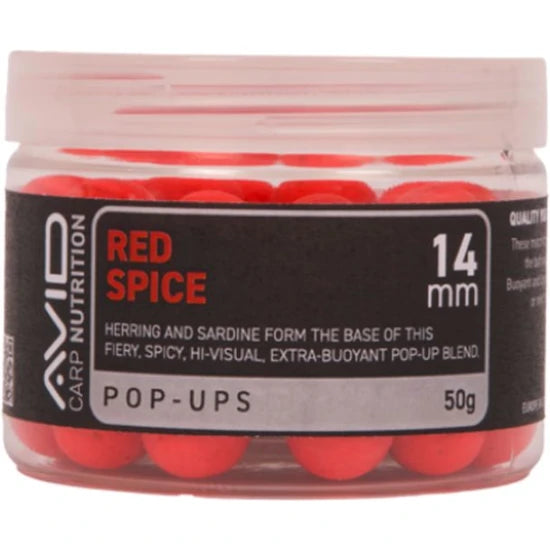 Pop Up Avid Pop-ups, Red Spice Rosu, 14mm, 50g