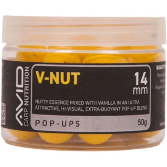 Pop Up Avid Pop-ups, V-nut Yellow, 14mm, 50g