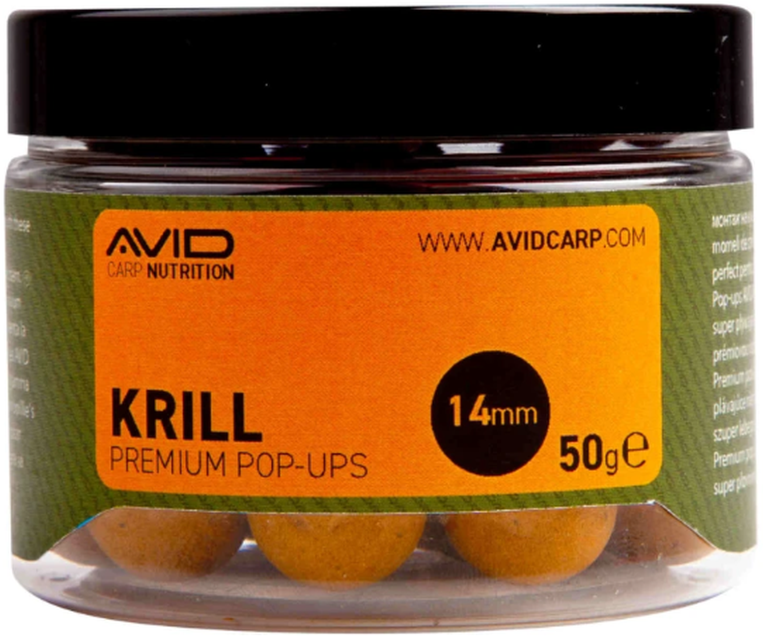 Pop Up Avid Premium, Krill, 14mm, 50g