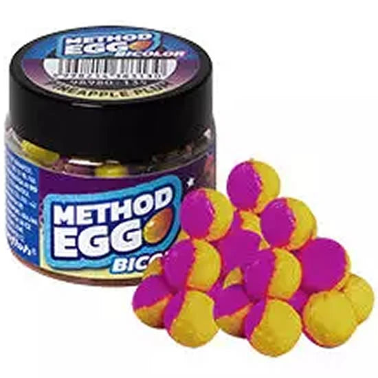 Pop Up Benzar Mix Method Egg Bicolor, Ananas Pruna, 10-12mm, 60ml
