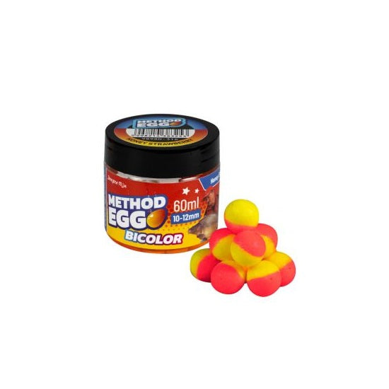 Pop Up Benzar Method Egg Miere Capsuni 10-12mm 60ml