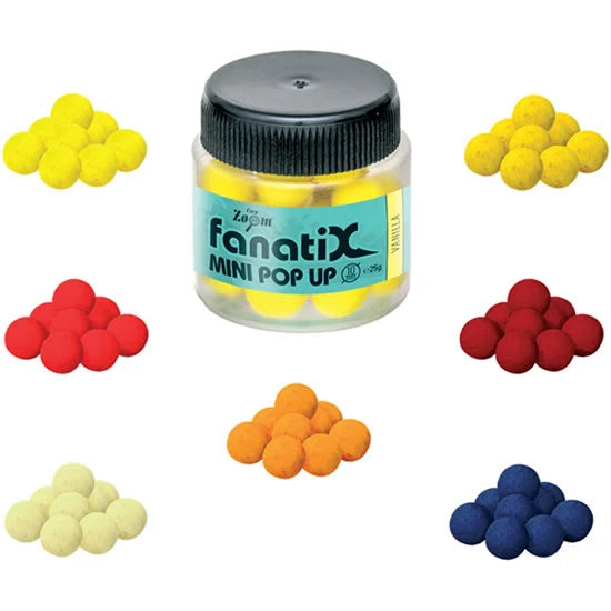 Pop Up Carp Zoom Fanati-x Mini, Vanilla, 10mm, 25g