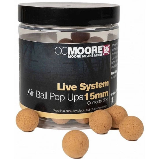 Pop Up Cc Moore Live System Air Ball Pop Ups, 18mm, 35buc/cutie