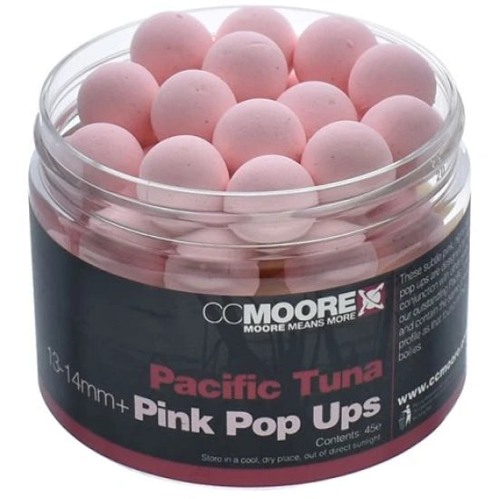 Pop Up Cc Moore, Pacific Tuna, Pink, 12mm, 55buc/pac