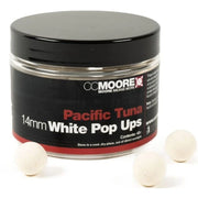 Pop Up Cc Moore, Pacific Tuna, White, 12mm, 55buc/pac