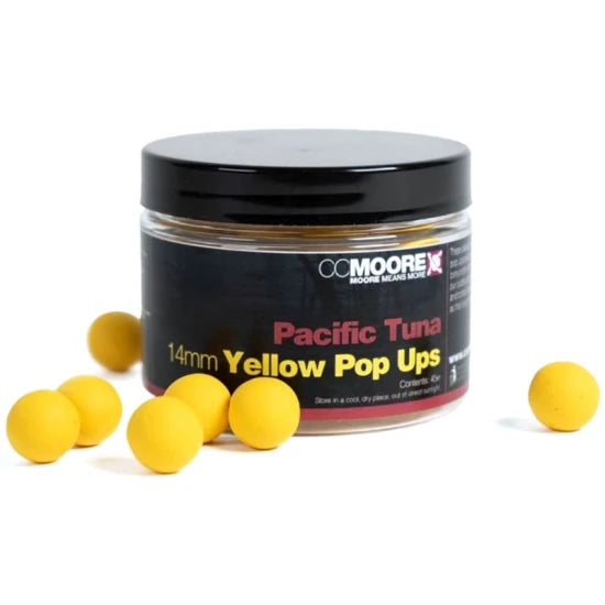 Pop Up Cc Moore, Pacific Tuna, Yellow, 12mm, 55buc/pac