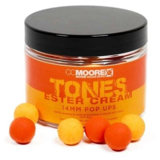 Pop Up Cc Moore Tones Pop Ups, Ester Cream, 12mm, 55buc/pac