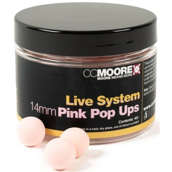 Pop Up Cc Moore Live System Pink, 14mm, 45buc/cutie