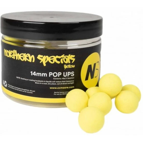 Pop Up Cc Moore Ns1 Plus, Yellow, 13-14mm, 45buc/cutie