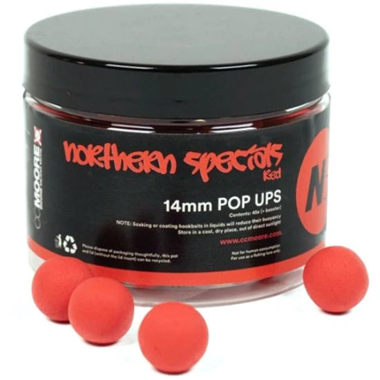 Pop Up Cc Moore Ns1, Red, 18mm, 25buc/cutie