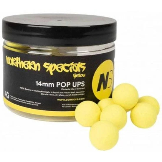 Pop Up Cc Moore Ns1, Yellow, 18mm, 25buc/cutie