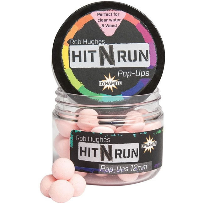 Pop Up Dynamite Baits Hit N' Run Pastel Pink, 12mm