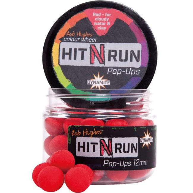 Pop Up Dynamite Baits Hit N' Run Red, 12mm