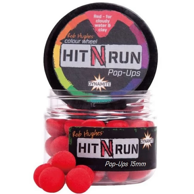 Pop Up Dynamite Baits Hit N' Run Red, 15mm