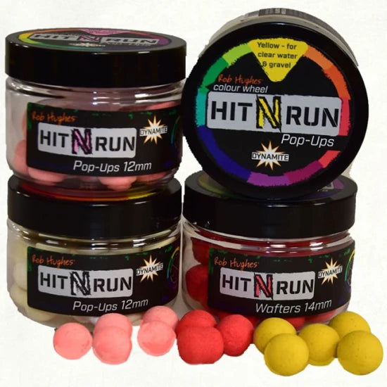 Pop Up Dynamite Baits Hit N' Run Yellow, 12mm