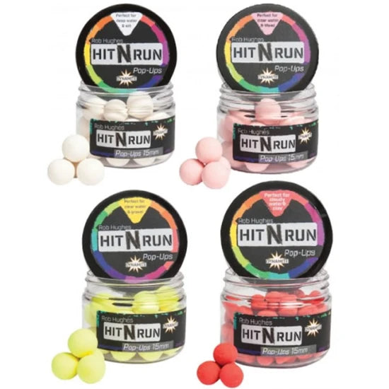 Pop Up Dynamite Baits Hit N' Run Yellow, 15mm